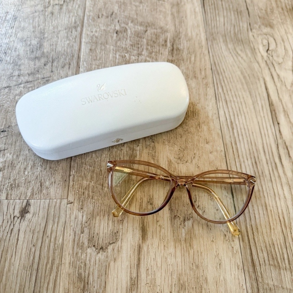 Swarovski Tan Women's Glasses